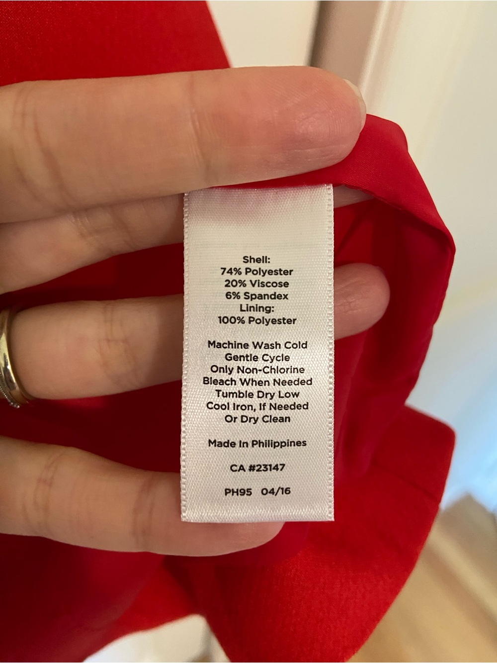 Talbots Red Blazer - Picture 5 of 6